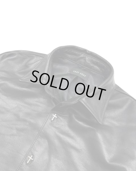 画像3: LAST NEST / leather shirts  (3)
