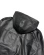 画像6: LAST NEST / leather hoodie  (6)