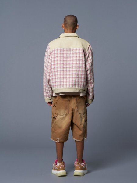 画像4: MLVINCE®︎ / painter check trucker jacket 　 (4)