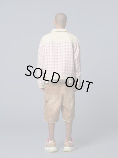 画像4: MLVINCE®︎ / painter check trucker jacket 　 (4)