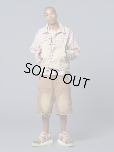 画像6: MLVINCE®︎ / painter check trucker jacket 　 (6)