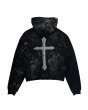 画像2: LAST NEST / coating logo hoodie (2)