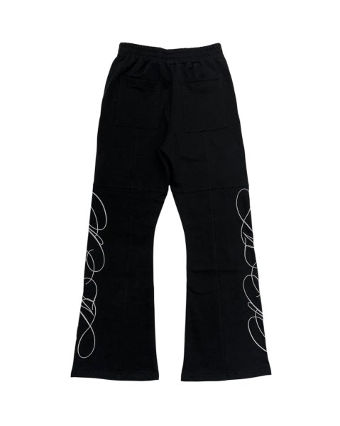 画像2: LAST NEST / embroidery sweat pants  (2)