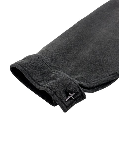 画像5: LAST NEST / leather wash sweat  (5)