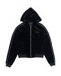 画像1: LAST NEST / velvet track hoodie  (1)