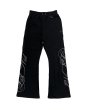 画像1: LAST NEST / embroidery sweat pants  (1)