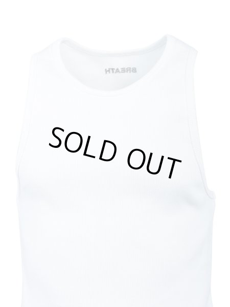 画像3: BREATH / logo rib tank top (3)
