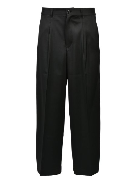 画像1: BREATH / tuck wide slacks (1)