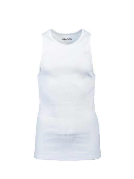 画像1: BREATH / logo rib tank top (1)