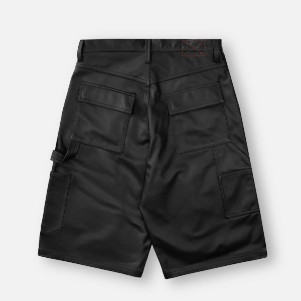画像2: MLVINCE®︎ / leather cargo shorts 　  (2)