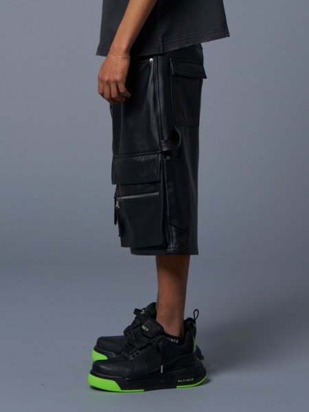 画像5: MLVINCE®︎ / leather cargo shorts 　  (5)