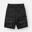 画像1: MLVINCE®︎ / leather cargo shorts 　  (1)