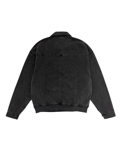 画像5: LAST NEST / leather wash sweat (5)