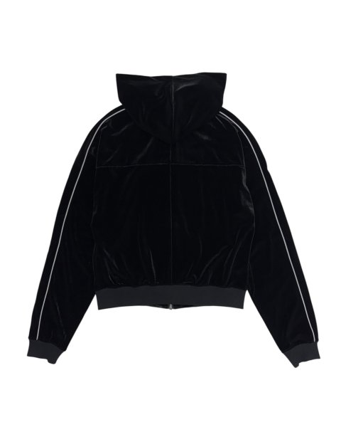 画像2: LAST NEST / velour track hoodie (2)