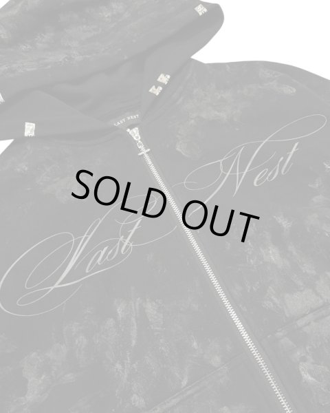 画像4: LAST NEST / coating logo hoodie (4)