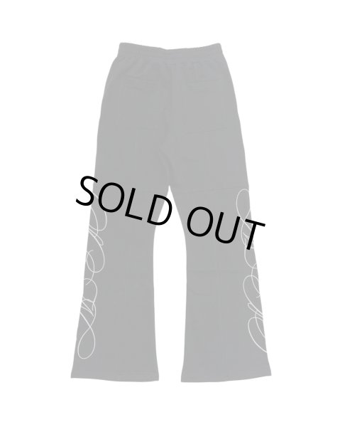画像2: LAST NEST / embroidery sweat pants (2)