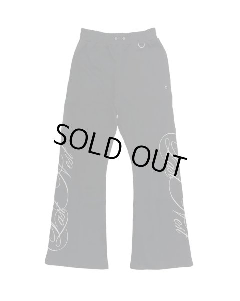 画像1: LAST NEST / embroidery sweat pants (1)