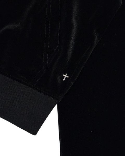 画像4: LAST NEST / velour track hoodie (4)