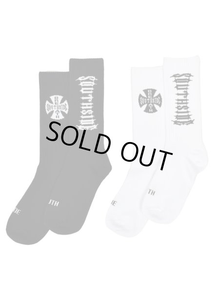 画像1: BREATH / southside cross socks 2pac 【20%OFF】 (1)