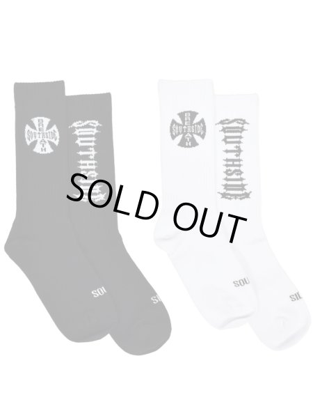 画像2: BREATH / southside cross socks 2pac 【20%OFF】 (2)
