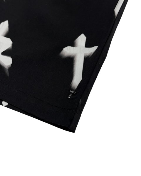 画像3: LAST NEST / cracked cross s/s shirts  (3)