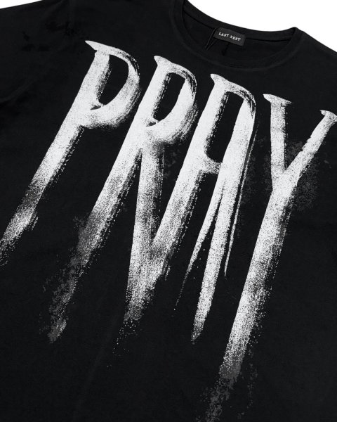 画像2: LAST NEST / brushed pray t-shirt  (2)
