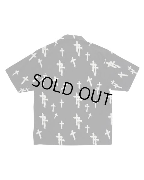 画像4: LAST NEST / cracked cross s/s shirts  (4)