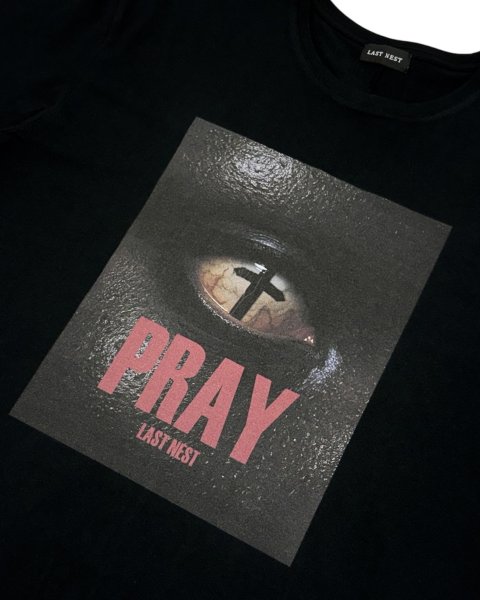 画像2: LAST NEST / pray eye t-shirt  (2)