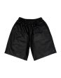 画像1: LAST NEST / leather shorts  (1)