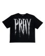画像1: LAST NEST / brushed pray t-shirt  (1)