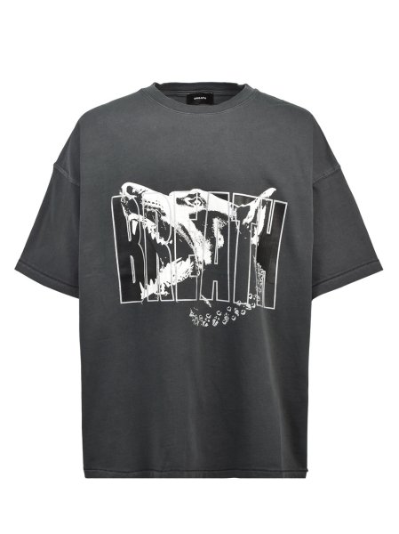 画像1: BREATH / bh doberman logo tee (1)