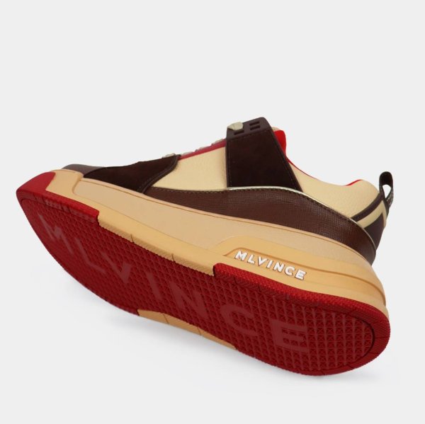 画像6: MLVINCE®︎ / RAPTOR LOW - BROWN/RED (6)