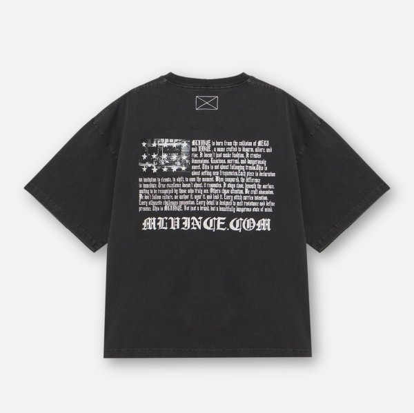画像1: MLVINCE®︎ / mlv flag big tee  (1)