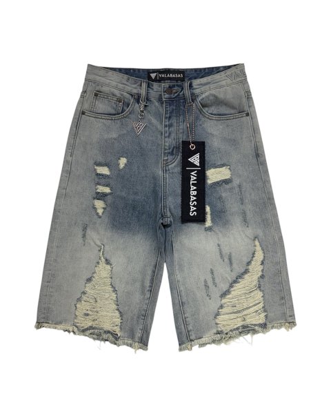 画像1: VALABASAS / denim shorts (1)