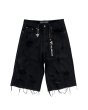 画像1: VALABASAS / baggy denim shorts (1)