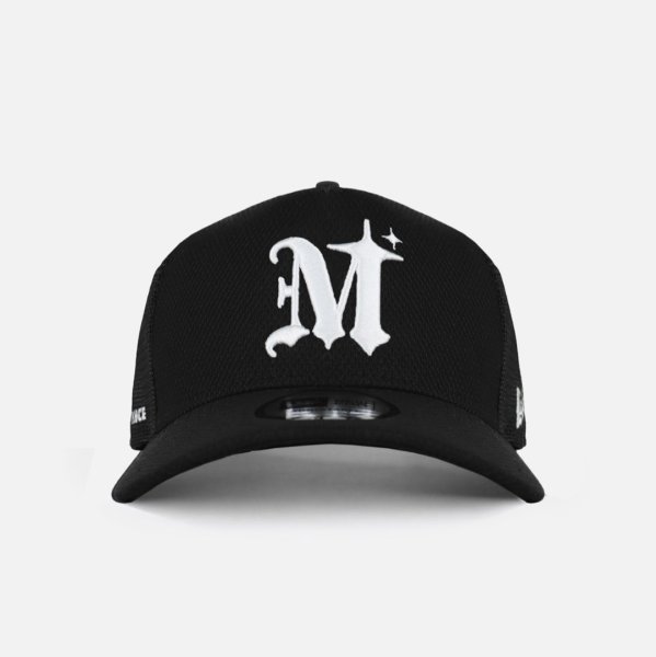 画像1: MLVINCE®︎ / NEW ERA® 9forty authentic logo trucker cap  (1)