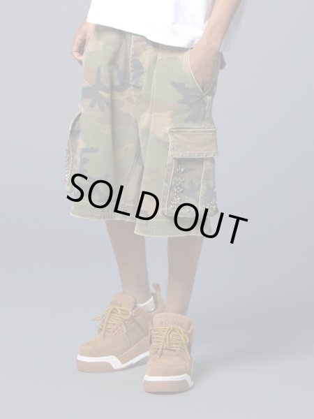 画像6: MLVINCE®︎ / studded military cargo shorts【20%OFF】 (6)