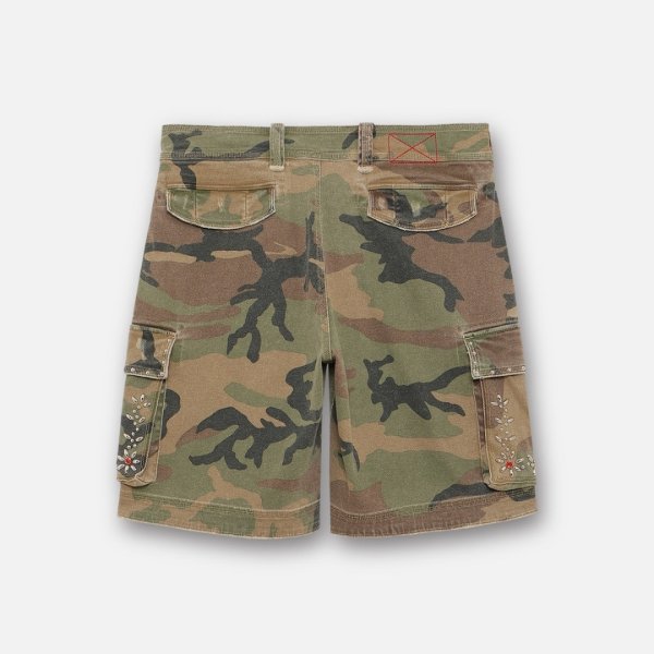 画像2: MLVINCE®︎ / studded military cargo shorts 　  (2)