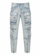 画像1: BREATH / coating slim cargo pants  (1)
