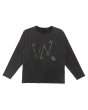画像1: LAST NEST / saefty pin washed l/s t-shirt  (1)