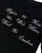 画像2: LAST NEST / lettering see-through l/s t-shirt  (2)