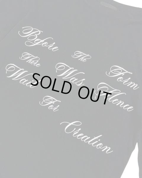 画像2: LAST NEST / lettering see-through l/s t-shirt  (2)