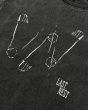 画像2: LAST NEST / saefty pin washed l/s t-shirt  (2)