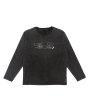 画像1: LAST NEST / feather logo washed l/s t-shirt  (1)