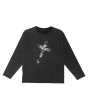 画像1: LAST NEST / jesus cross washed l/s t-shirt  (1)