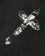 画像2: LAST NEST / jesus cross washed l/s t-shirt  (2)