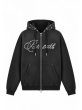 画像1: BREATH / pearl studs zip hoodie 　 (1)