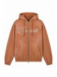 画像1: BREATH / pearl studs zip hoodie 　 (1)