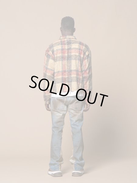 画像4: MLVINCE®︎ / distressed check shirts 　  (4)