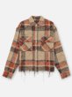 画像1: MLVINCE®︎ / distressed check shirts 　  (1)